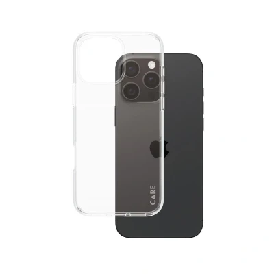 Abbildung von 0 CARE by PanzerGlass® Flagship Case Transparent Urban Combat Clear Rahmen für iPhone 16 Pro Max