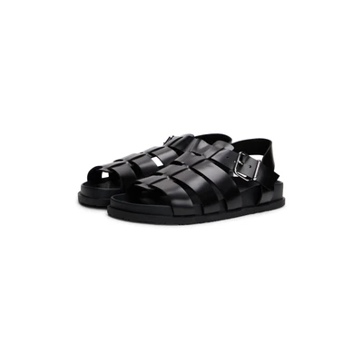 Abbildung von Tommy Jeans TJW Fisherman Riemensandalette, Damen, Größe: 36, Black Schuhe