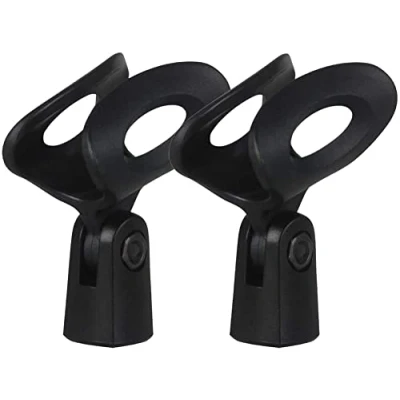Abbildung von Großer Mikrofonhalter Adapter 26 30 mm Mikrofonständer Clip
