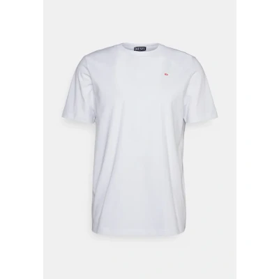 Abbildung von Diesel Tjustmicrodiv Tshirt basic, Größe: Small, White