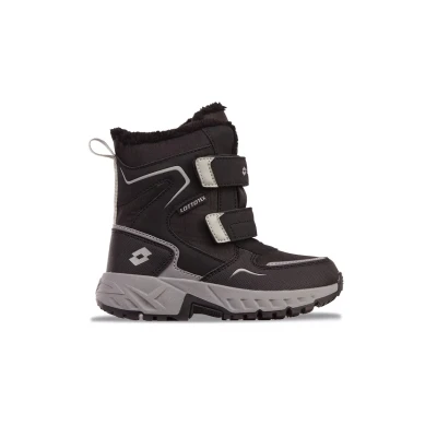 Abbildung von Lotto Alstyne Snowboot/Winterstiefel für Kinder, Größe: 28, Black grey Schuhe