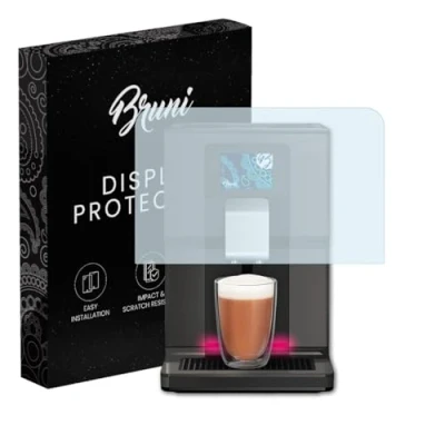 Abbildung von Bruni Schutzfolie kompatibel mit Krups Intuition Preference+ EA875E Folie, glasklare Displayschutzfolie (2X)