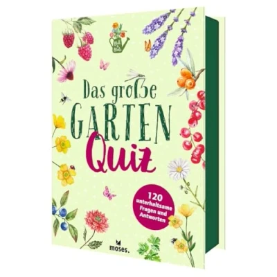 Abbildung von Das große Garten Quiz, 120 unterhaltsame Fragen und Antworten (Blatt &amp; Blüte)