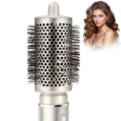 Abbildung von Große runde Bürste für Shark FlexStyle HD400 Serie Föhn Aufsatz, Volumenbürste, Styling Werkzeug glattes, welliges, lockiges und Haar