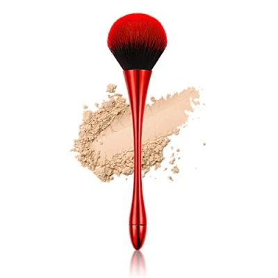 Abbildung von Puder Makeup Pinsel Make up Pinsel,Kabuki Schminkpinsel für Gesicht große Abdeckung Mineral Bronzer Powder Foundation Blending Blush Buffing