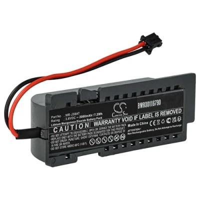 Abbildung von vhbw Batterie kompatibel mit Mitsubishi MelServo MR J3 A4 Servoverstärker (2000mAh, 3,6V, Li MnO2)
