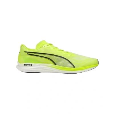 Abbildung von puma Wettkampf Propio Nitro Laufschuh Straße, Herren, Größe: 46, Yellow alert black Schuhe