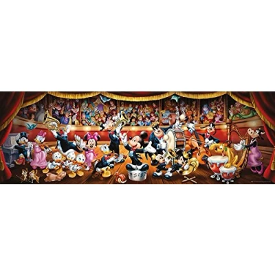 Abbildung von High Quality Panorama 1000 Teile Puzzle Disney Orchestra