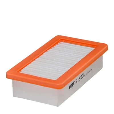 Abbildung von HENGST FILTER E1523L Luftfilter 56 130 233 Filtereinsatz NISSAN: MICRA 5, Juke II, RENAULT: Clio V Schrägheck, Captur II