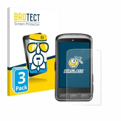 Abbildung von BROTECT Schutzglas für Wahoo Elemnt ACE (3 Stück) Schutzfolie Panzer Folie Glas [Extrem Kratzfest 9H, Anti Fingerprint, Ultra Transparent]