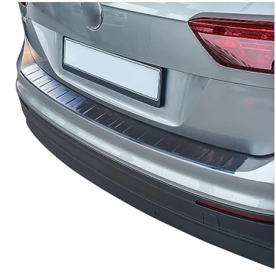 Abbildung von tuning art L248 Edelstahl Ladekantenschutz Anthrazit passend für VW Tiguan 2 2016 2024