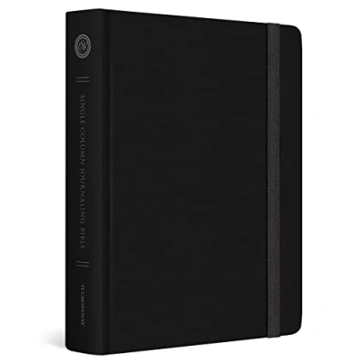 Abbildung von Single Column Journaling Bible ESV: English Standard Version, Journaling, Originial Black Design