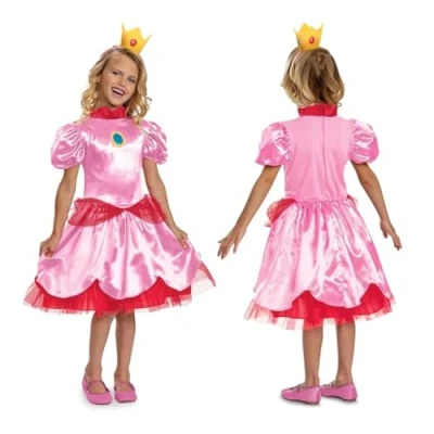 Abbildung von Disguise Super Mario Costume Princess Fancy Peach XS (3 4)