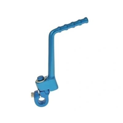 Abbildung von Kickstarter Aluminium blau kompatibel für Derbi EBE, EBS, D50B0, GPR 50, Senda Variant Start