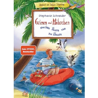 Abbildung von Grimm und Möhrchen machen Pause von zu Hause: Lustiges Zesel Vorlesebuch für die Ferien ab 4 (Grimm Abenteuer, Band 3)