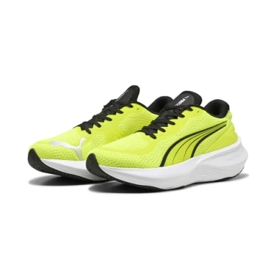 Abbildung von Puma Scend PRO 2 Laufschuh Straße, Herren, Größe: 43, Yellow alert/black Textil/synthetik