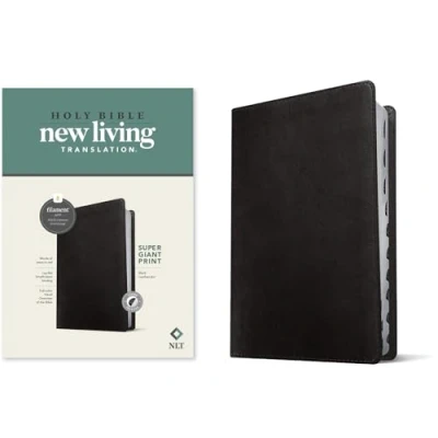 Abbildung von Nlt Super Giant Print Bible, Filament Enabled Edition (Leatherlike, Brown, Red Letter): Letter, Leatherlike, Brown