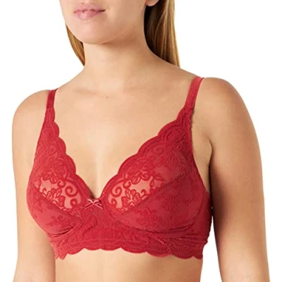 Abbildung von Triumph Amourette Bügel BH, Damen, Größe: 70B, Mannish red