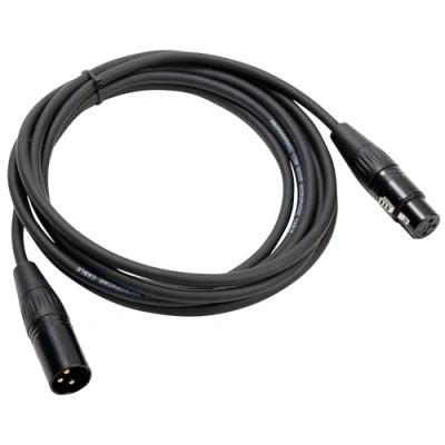 Abbildung von MUSIC STORE Audio Kabel, Mikrofonkabel, XLR Goldkontakte