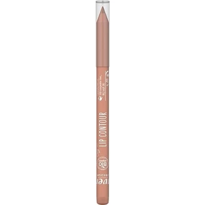 Abbildung von lavera Lip Contour Warm Brown 03 Samtig mattes Finish cremiger Auftrag Bio Kokosöl &amp; Sheabutter VEGAN