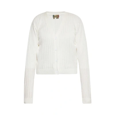 Abbildung von myMo Cobranded WITH Ebeeza Strickjacke, Damen, Größe: 42, Wollweiss