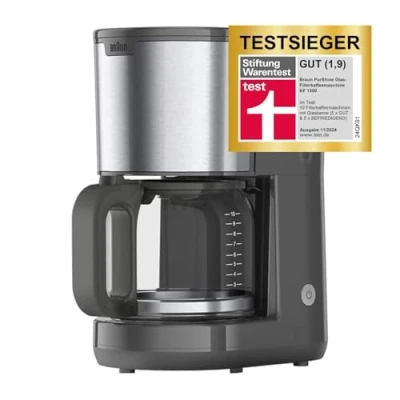 Abbildung von Braun Filterkaffeemaschine 0X13211092, Papierfilter 1x4