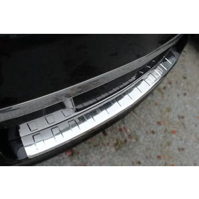 Abbildung von Ladekantenschutz Edelstahl CHROM kompatibel für OPEL ASTRA H CARAVAN 2004 2010 +Abkantung premium Qualität von RECAMBO