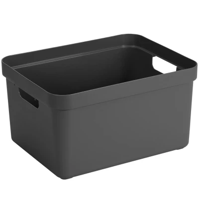 Abbildung von SUNWARE Sigma Home Box 32 Liter ohne Deckel, 45,3 x 35,4 24,3cm anthrazit