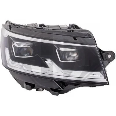 Abbildung von DIEDERICHS 2274284 Scheinwerfer rechts mit Abblendlicht (LED), Umrisslicht für Rechtsverkehr