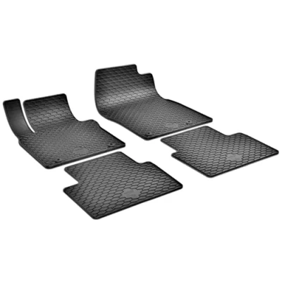 Abbildung von WALSER DirtGuard Gummi Fussmatten Auto kompatibel mit Mazda 3 (BP) 11/2018 Heute, CX 30 (DM) 04/2019 100% passgenaue Fußmatten, robuste Universal Fußmatte Auto, Gummimatten