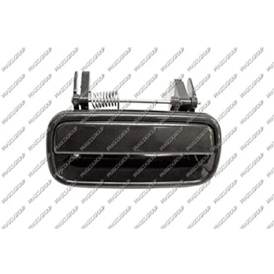 Abbildung von PRASCO TY8108108 Türgriff außen, hinten links schwarz glatt TOYOTA: Hilux V Pickup 2.4 D 1988 1997