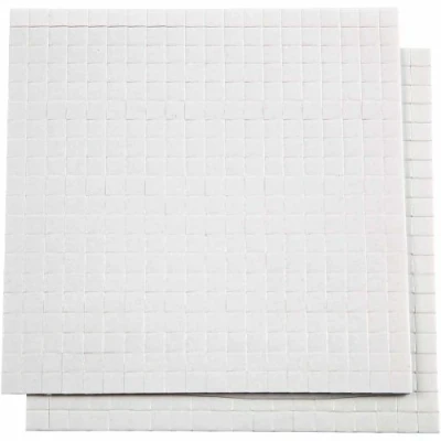 Abbildung von 3D Schaumpads Größe 5x5x1mm 2 Blatt