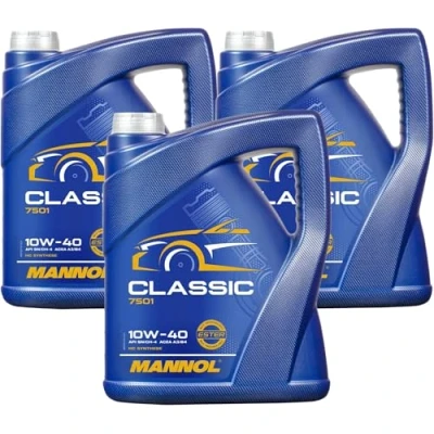Abbildung von QR Parts Set 85448467 MN7501 5 15L Original MANNOL Classic 10W 40 API SN/SM/CF Öl Motoröl