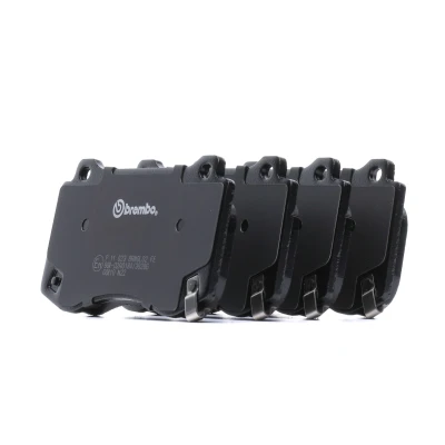 Abbildung von BREMBO P 11 023 Bremsbelagsatz mit akustischer Verschleißwarnung ohne Zubehör DODGE: Charger VII, Challenger Coupe, JEEP: GRAND CHEROKEE 3