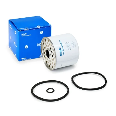 Abbildung von DELPHI HDF296 Kraftstofffilter Filtereinsatz VOLKSWAGEN: GOLF 1, Passat B3/B4 Variant, Limousine, LAND ROVER: Defender SUV