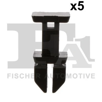 Abbildung von FA1 14 40051.5 Clip, Zier /Schutzleiste schwarz MERCEDES BENZ: E Klasse Limousine, W124 Limousine