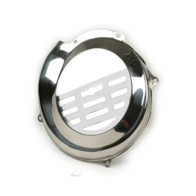 Abbildung von Lüfterradabdeckung Edelstahl kompatibel für Vespa Classic PK50 S XL, PK75, PK80 PK125 XL ETS