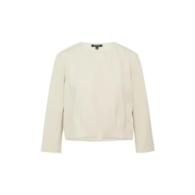 Abbildung von comma Offene IM BOXY FIT Blazer, Damen, Größe: 36, Helles beige
