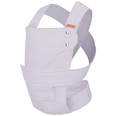 Abbildung von marsupi Babytrage und Neugeborenen Trage, leichte kompakte mit stabilem Klettverschluss System (S/M, Breeze/Lilac)