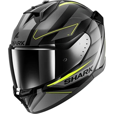 Abbildung von SHARK, Integraler Motorradhelm D SKWAL 3 SIZLER Black / Grey Yellow Kay, XL