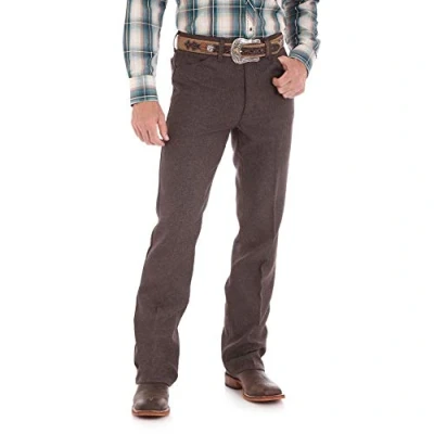 Abbildung von Wrangler Herren Wrancher Kleid Jeans, Dunkle Schokoladenbraun, 33W / 32L