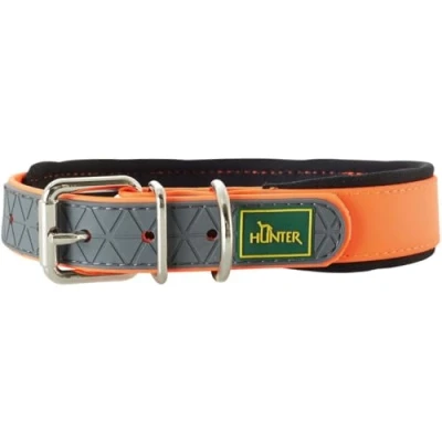 Abbildung von Hunter Tierbedarf Hunde Halsband Convenience Comfort V2 neonorange