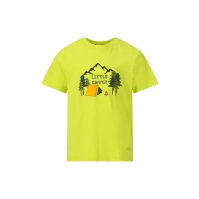 Abbildung von Zigzag Tshirt print für Kinder, Größe: 116, Groen
