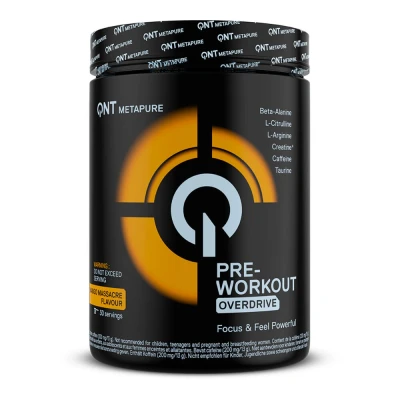 Abbildung von QNT Pre Workout Overdrive (30 Serv) Mango Massacre