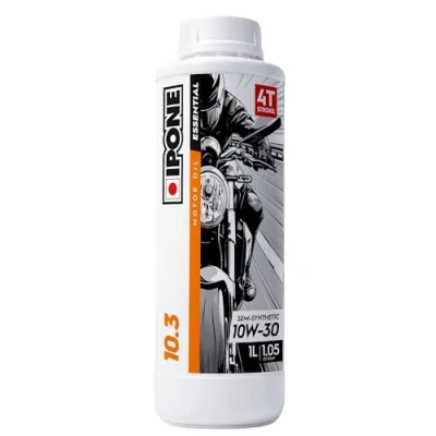 Abbildung von IPONE 4 Takt Motorradöl 10W30 10.3 1 Liter Halbsynthetisch Schutz des Motors Optimale Schmierung