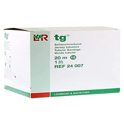 Abbildung von TG Schlauchverband Größe 12 20 m weiß 1 St
