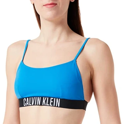 Abbildung von Calvin Klein Swimwear Bikinitop, Damen, Größe: Large, Dynamic blue