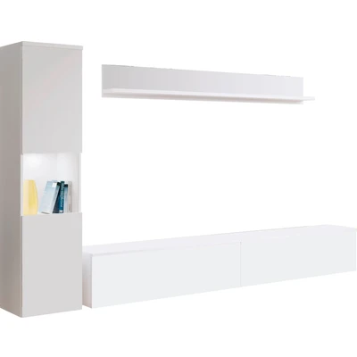 Abbildung von INOSIGN Wohnwand &quot;PARIS&quot;, (Set, 3 St.), hängend und stehend montierbar