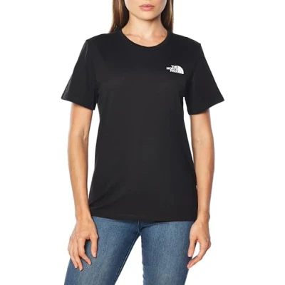 Abbildung von The North Face Foundation Graphic TEE Sport Tshirt, Damen, Größe: Large, Black/white