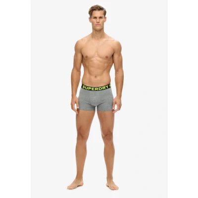 Abbildung von Superdry Triple PACK NOOS MARL Panties, Herren, Größe: Medium, Grau